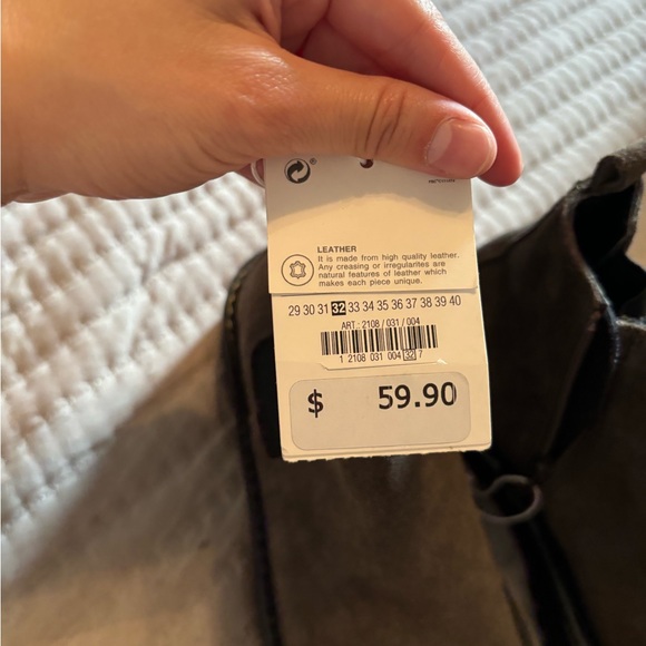 NWT ZARA Boys or girls grey boots - Picture 9 of 10